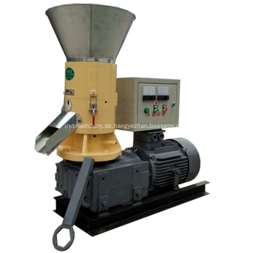 Kleine Kapazität elektrische 300kg / h Biomasse-Pellet-Mühle